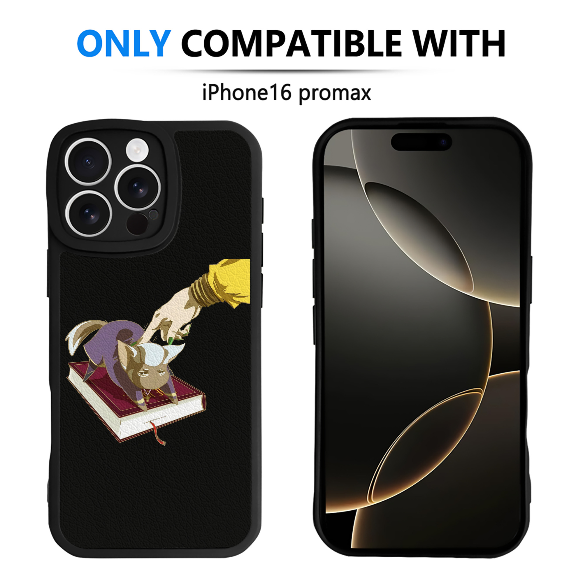 （画像用） ジョジョの奇妙な冒険 JoJo's Bizarre Adventure 【iPhone 16シリーズ対応】シリコンスマホケース（レザー調） 材質：シリコン